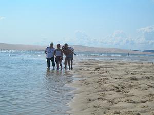 La pointe du Cap ferret et la Dune de Pyla